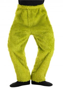 The Grinch Costume, Green Monster Family Christmas Plush Pants Home Pajama Pants $19.95