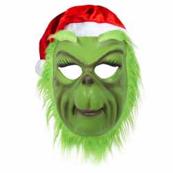 The Grinch Costume, Santa Claus Green Grinch Classic Full Set With Mask Costume $45.95