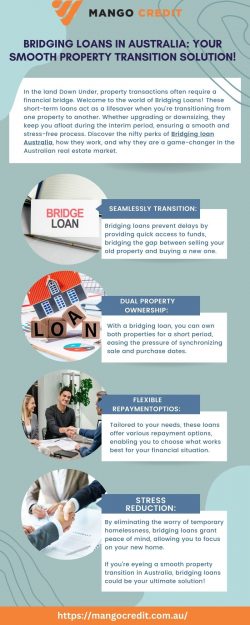 Bridging Loans in Australia: Your Smooth Property Transition Solution!