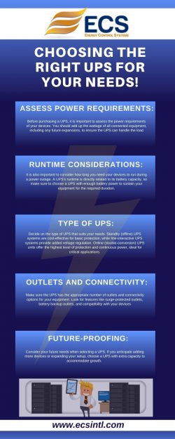 Choosing the Right UPS for Your Needs : ECS