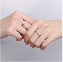 Shop Couple Silver Rings from Mystic Flavia