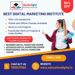 Best Digital marketing Training institute in Lucknow at Education Digital