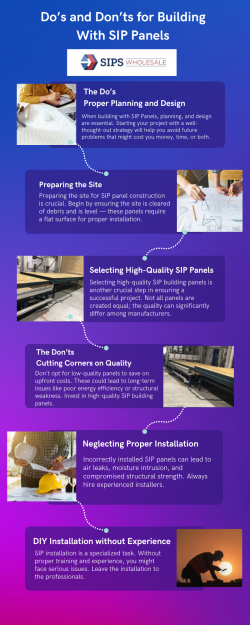 Do’s and Don’ts for Building With SIP Panels