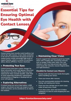 Essential Tips for Ensuring Optimal Eye Health with Contact Lenses