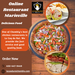 Online Restaurant Marieville at Le Coq Du Roi Chambly