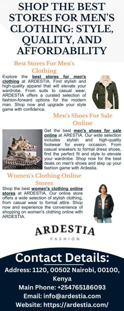 Find The Best Stores For Men’s Clothing