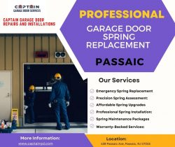 Seamless Garage Door Spring Replacement in Passaic – Reliable Experts