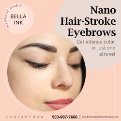 Hair Stroke Eyebrows in Portland