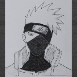 How to Draw Kakashi Hatake – Naruto Manga | Hidden Drawing Techniques