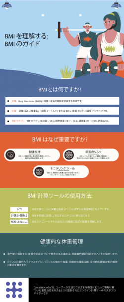 BMI を理解する: BMI のガイド| Understanding BMI