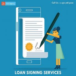 Loan signing services