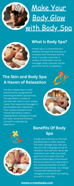 Meet The Experts For Body Spa Service To Glow Your Body