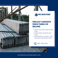 Precast Concrete Fence Panels In Ireland