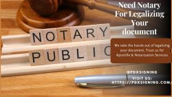 Need Notary For Legalizing Your document