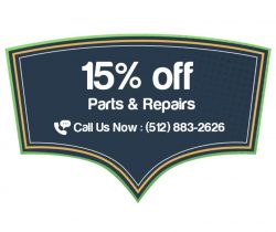 15% Off Parts & Repairs