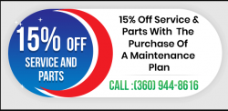 15% Off Service And Parts