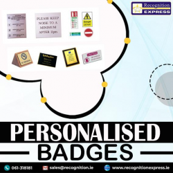 Personalised Badges