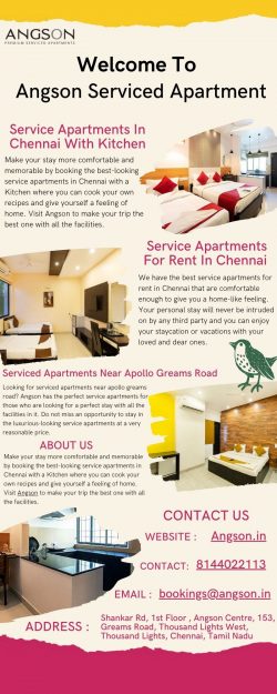 Serviced Apartments In Chennai For Monthly Rental