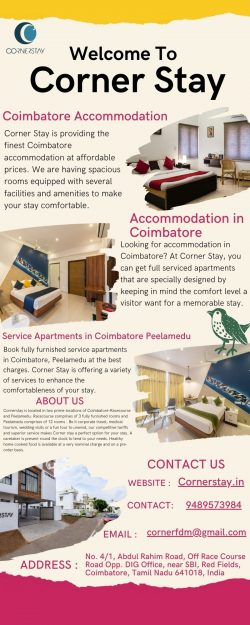 Fully Furnished Service Apartments in Coimbatore