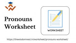 Pronouns Worksheet