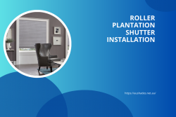 Roller Plantation Shutter Installation