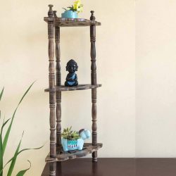 Multipurpose 3-Tier Corner Rack Shelves