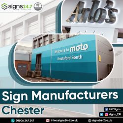 Sign Manufacturers Chester