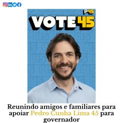 Trazendo Mudanças para a Paraíba Apoio Pedro Cunha Lima