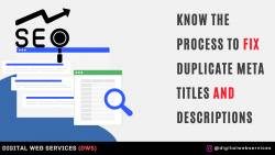 How To Fix Duplicate Meta Title And Description