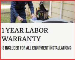 1 Year Labor Warranty