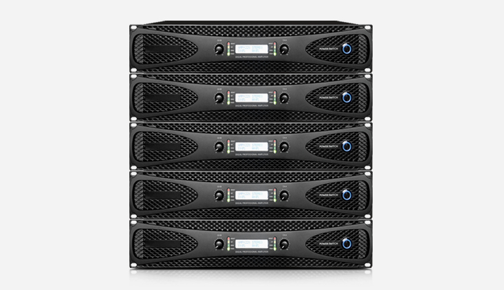 2x450W Professional Amplifier