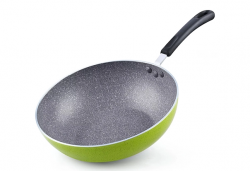 Green Non Stick Wok Pan