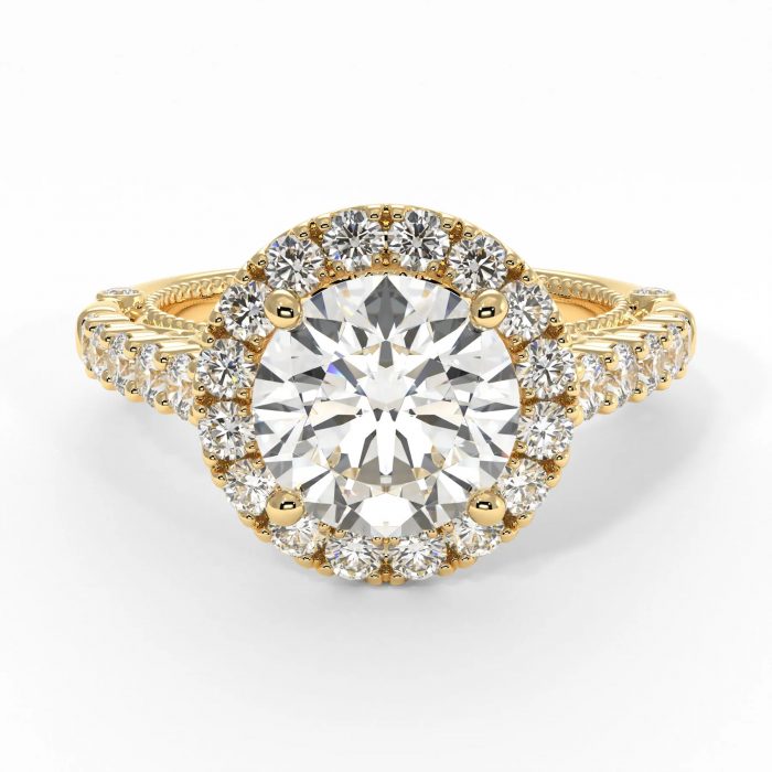 Elegance Personified: The Exquisite Lab Diamond Engagement Ring
