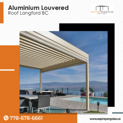 Aluminium Louvered Roof Langford BC