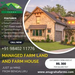 Managed Farmland Tamilnadu – Buy Farmland Near Bangalore Outskirts