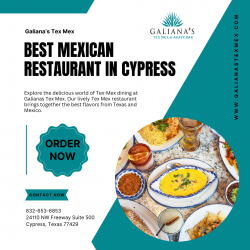 Top Rated Mexican Restaurant in Cypress | Galiana’s Tex Mex