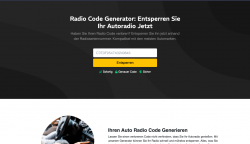 VW Radio Code Online Abfragen