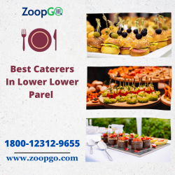 what are the average charges of Caterers in Lower Parel