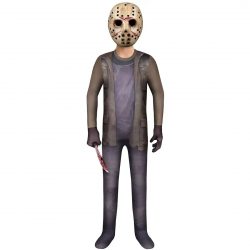 Jason Costume, Murderer Friday The 13th Jason Voorhees Cosplay Costume $27.95