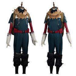 Deku My Hero Academia Cosplay, Midoriya Izuku Costumes Cosplay Top+Pants+Scarf $189.95