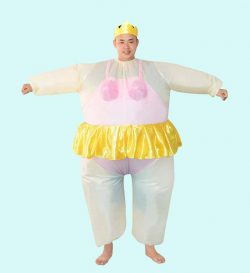 Sumo Wrestler Costume, Pink Masquerade Festival Event Performance $39.95