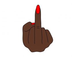 Middle Finger Svg, Middle Finger Woman SVG $1.99