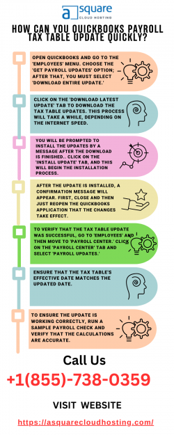 Stop Using Old Tax Tables: QuickBooks Payroll Tax Table Update