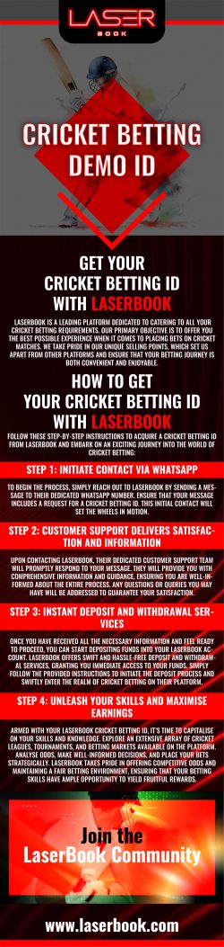 Discover the Excitement of Cricket Betting with LaserBook’s Cricket Betting Demo ID: Eleva ...