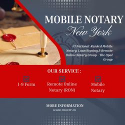 Mobile Notary NYC Services by The Opal Group: Convenient Notarization Anywhere in New York City