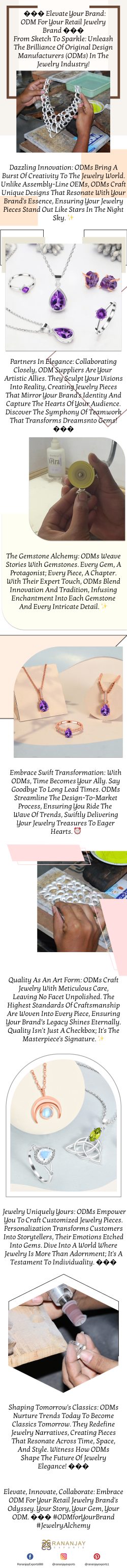 Elevate Your Brand: ODM for Your Retail Jewelry Brand