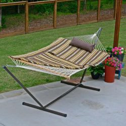 Modern Outdoor Removable Hammock Stand Beach Hammock