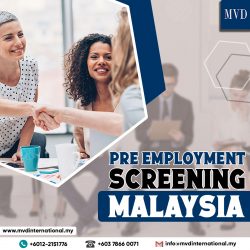 Pre-Employment Screening Malaysia