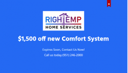 $1,500 off new Comfort System