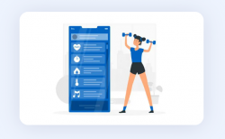 fitness and health app development